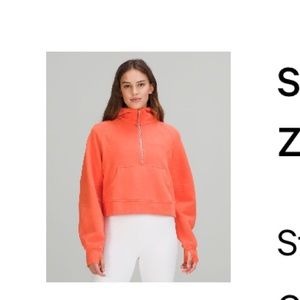 Lululemon Scuba Oversized Half-Zip Hoodie